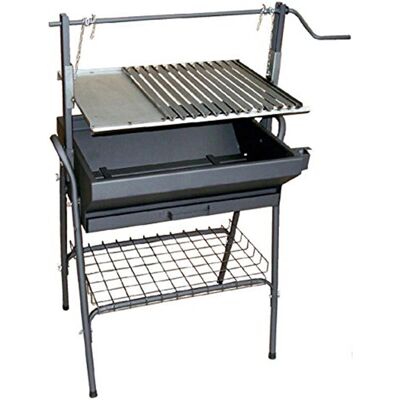 OREWORK Brava 100x50x115 cm Barbacoa de carbón y madera - Barbacoa OREWORK Brava 100x50x115 cm Barbacoa de carbón y madera - Barbacoa