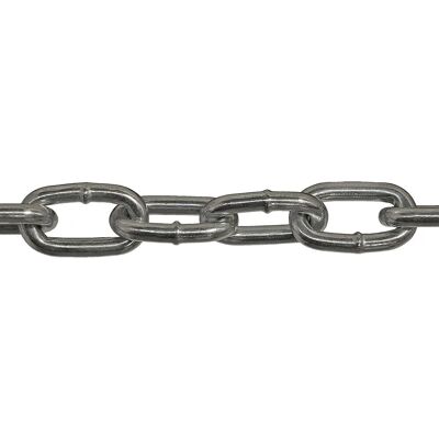 Cadena galvanizada Orework - 5mm - Saco 25kg - Cadena - DIN 5685 Cadena galvanizada Orework - 5mm - Saco 25kg - Cadena - DIN 5685