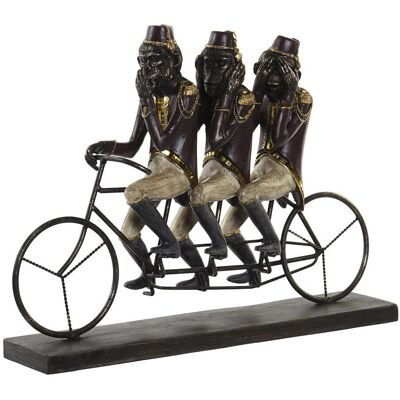 Statuetka Vintage Małpa na Rowerze - DKD Home Decor - Dekoracja Statuetka Vintage Małpa na Rowerze - DKD Home Decor - Dekoracja
