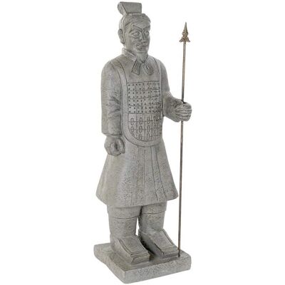 Figurine décorative DKD Home Decor Fibres de Verre Guerrier Oriental - Décorative - Publicité Figurine décorative DKD Home Decor Fibres de Verre Guerrier Oriental - Décorative - Publicité