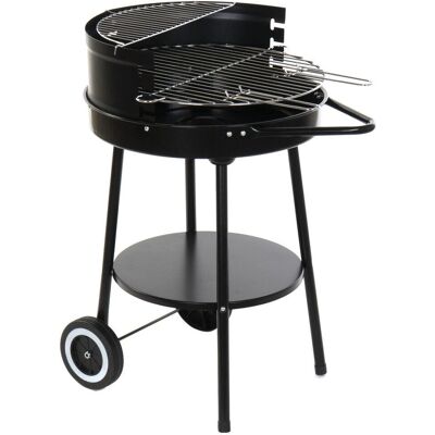 Barbecue au Charbon DKD Home Decor Métal et Plastique Noir - Jardin - 59x49,5x82cm - Publicité Barbecue au Charbon DKD Home Decor Métal et Plastique Noir - Jardin - 59x49,5x82cm - Publicité