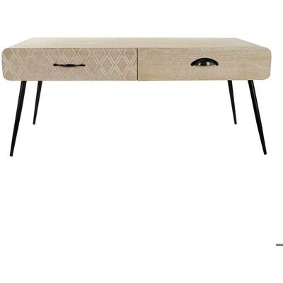 DKD Home Decor Schwarz Mehrfarbiger Kupfer Kaffeetisch - Center Table DKD Home Decor Schwarz Mehrfarbiger Kupfer Kaffeetisch - Center Table