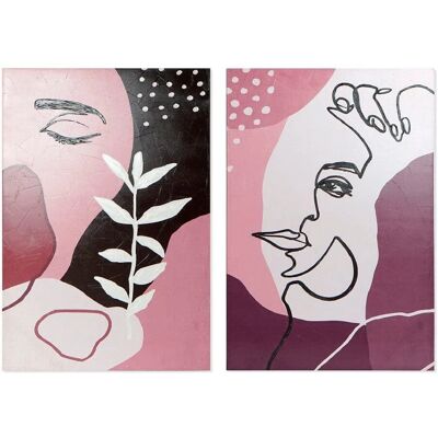 DKD Home Decor Eye Abstrakt 80x3x120cm - Målning DKD Home Decor Eye Abstrakt 80x3x120cm - Målning