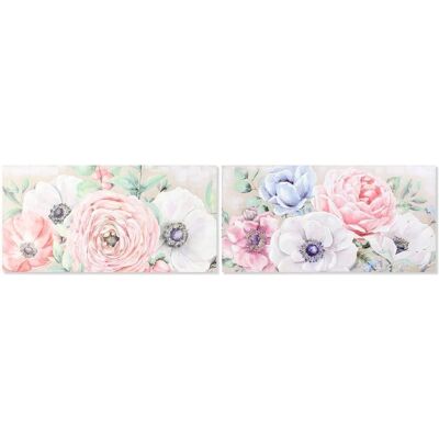 DKD HOME DECOR Vase - 120x3x60cm Lot de 2 DKD HOME DECOR Vase - 120x3x60cm Lot de 2