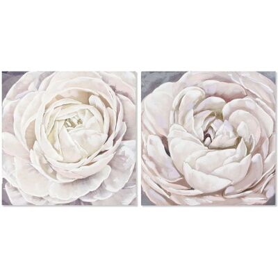 DKD Home Decor Blumenbild - 2 Stück DKD Home Decor Blumenbild - 2 Stück