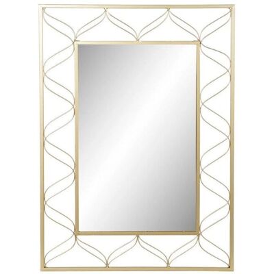 DKD Home Decor Goldener Wandspiegel - Wandmontage DKD Home Decor Goldener Wandspiegel - Wandmontage
