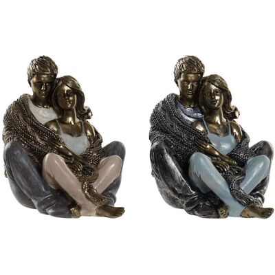 DKD Home Decor Nowoczesna Para Miedzi - Figura Dekoracyjna DKD Home Decor Nowoczesna Para Miedzi - Figura Dekoracyjna