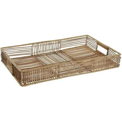 DKD Home Decor Plateau Marron Clair - Plateau DKD Home Decor Plateau Marron Clair - Plateau