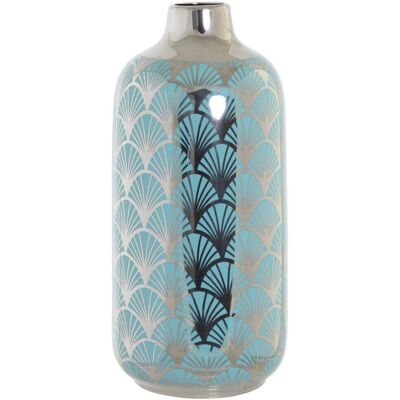 Wazon z porcelany turkusowej DKD Home Decor - Orientalny Wazon z porcelany turkusowej DKD Home Decor - Orientalny