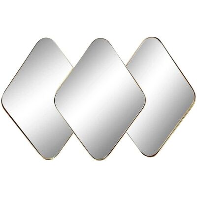 Miroir Murale DKD Home Decor - Métal Doré - 110x6x70cm Miroir Murale DKD Home Decor - Métal Doré - 110x6x70cm