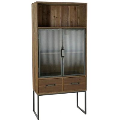 DKD Home Decor Schwarzer Schrank - Vintage Stil DKD Home Decor Schwarzer Schrank - Vintage Stil