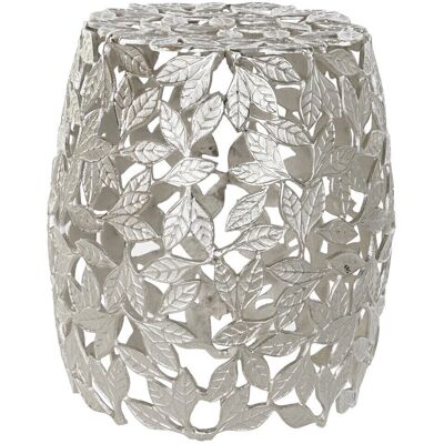 DKD Home Decor Silber Aluminiumplatten Beistelltisch - Beistelltisch DKD Home Decor Silber Aluminiumplatten Beistelltisch - Beistelltisch
