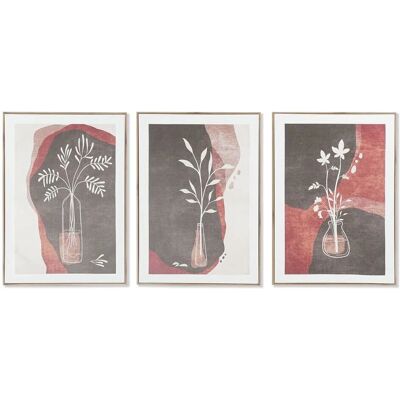 Vazen DKD HOME DECOR - Set van 3 - 50 x 3 x 70 cm - Moderne woondecoratie Vazen DKD HOME DECOR - Set van 3 - 50 x 3 x 70 cm - Moderne woondecoratie