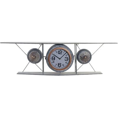Fijalo Meti - RE186306 - Horloge Murale - Gris foncé - Circulaire Fijalo Meti - RE186306 - Horloge Murale - Gris foncé - Circulaire