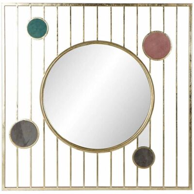 DKD Home Decor Wandspiegel - Vintage Kreise 100x2x100 cm DKD Home Decor Wandspiegel - Vintage Kreise 100x2x100 cm