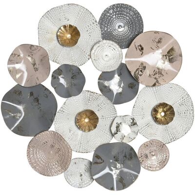 Décoration Murale DKD Home Decor Blanc/Gris - Décoration Murale Décoration Murale DKD Home Decor Blanc/Gris - Décoration Murale