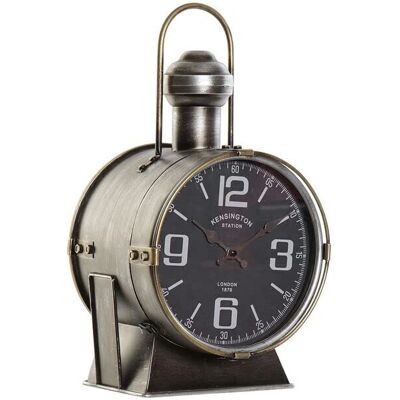 Horloge de Table Vintage Cuivre DKD Home Decor 24,5x20,5x46cm Horloge de Table Vintage Cuivre DKD Home Decor 24,5x20,5x46cm