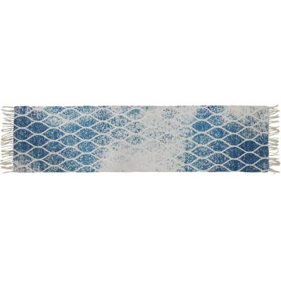 Dkd Home Decor Blau Baumwolle Chenille - Teppich Dkd Home Decor Blau Baumwolle Chenille - Teppich