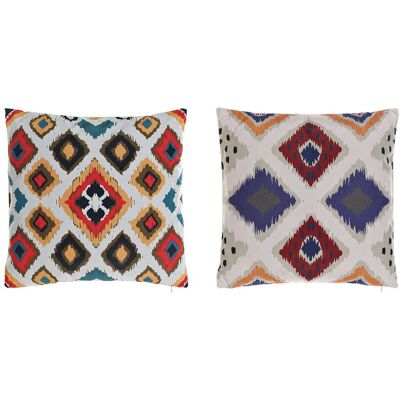DKD HOME DECOR Coussin Extérieur - Polyester, 2 pcs, 45x10x45 cm DKD HOME DECOR Coussin Extérieur - Polyester, 2 pcs, 45x10x45 cm