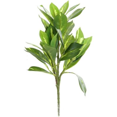 Fleur Decorative PVC Verte DKD Home Decor - Fleur Decorative Fleur Decorative PVC Verte DKD Home Decor - Fleur Decorative