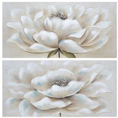 DKD HOME DECOR Ensemble de 2 Tableaux - Art Mural DKD HOME DECOR Ensemble de 2 Tableaux - Art Mural