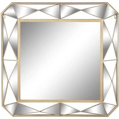 Miroir mural DKD Home Decor Métal Doré - Miroir mural Miroir mural DKD Home Decor Métal Doré - Miroir mural
