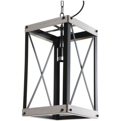 Fijalo Meti LA189460 - Deckenleuchte - Metall Schwarz/Braun Fijalo Meti LA189460 - Deckenleuchte - Metall Schwarz/Braun