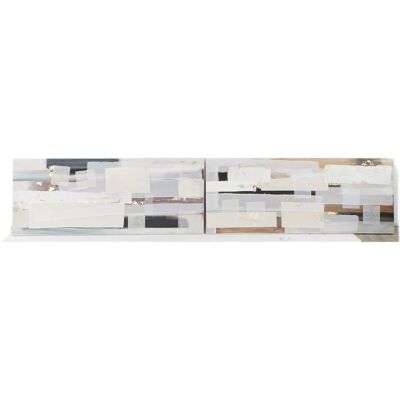 Modern abstrakt väggkonst DKD Home Decor - Målarsats Modern abstrakt väggkonst DKD Home Decor - Målarsats