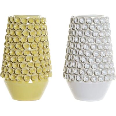DKD HOME DECOR Nowoczesny wazon - Zestaw 2 18x18x27 cm DKD HOME DECOR Nowoczesny wazon - Zestaw 2 18x18x27 cm