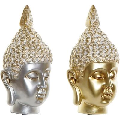DKD Home Decor Bouddha en résine - Figurine décorative - 18x18x34 cm - Oriental DKD Home Decor Bouddha en résine - Figurine décorative - 18x18x34 cm - Oriental
