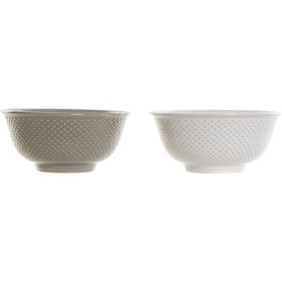 Vintage porcelanowe miski DKD Home Decor - 16,5cm Zestaw 2 Vintage porcelanowe miski DKD Home Decor - 16,5cm Zestaw 2