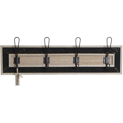 DKD HOME DECOR Muurhaak - Metaal - 6 x 60 x 18,50 cm DKD HOME DECOR Muurhaak - Metaal - 6 x 60 x 18,50 cm