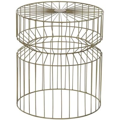 DKD Home Decor Table d'appoint Doré Métal - Table d'appoint DKD Home Decor Table d'appoint Doré Métal - Table d'appoint