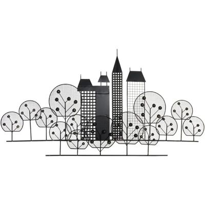 Décoration Murale DKD Home Decor Noir Doré - Décoration Murale Décoration Murale DKD Home Decor Noir Doré - Décoration Murale