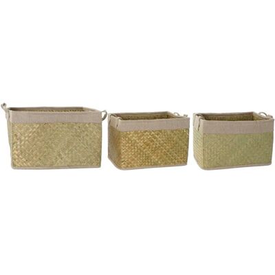 Ensemble de paniers DKD Home Decor - Ensemble de paniers - Ensemble de paniers Ensemble de paniers DKD Home Decor - Ensemble de paniers - Ensemble de paniers