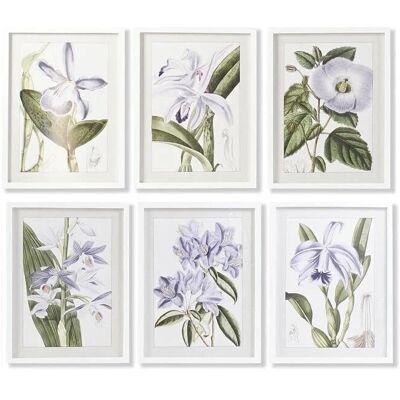 DKD Home Decor Art Mural Fleuri Vert - Style Shabby Chic DKD Home Decor Art Mural Fleuri Vert - Style Shabby Chic