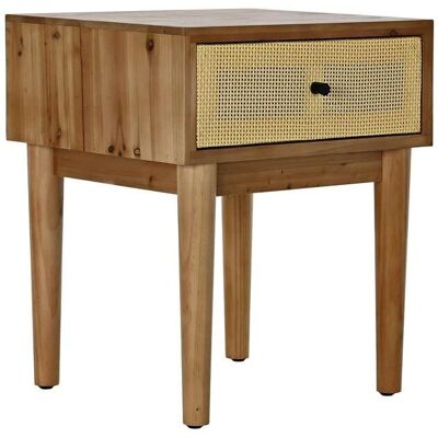 Nattbord DKD Home Decor Fir Rattan - Nattbord Nattbord DKD Home Decor Fir Rattan - Nattbord