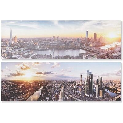 DKD HOME DECOR Multicolore - Cadre photo - 90 x 2,3 x 30 cm - Set de 12 DKD HOME DECOR Multicolore - Cadre photo - 90 x 2,3 x 30 cm - Set de 12