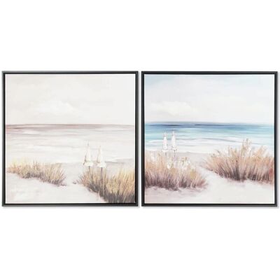DKD Home Decor Art Mural Méditerranéen - Wall Art DKD Home Decor Art Mural Méditerranéen - Wall Art