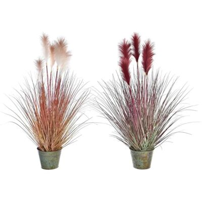 Plante Décorative DKD Home Decor Orange Burgundy - 2 Unités Plante Décorative DKD Home Decor Orange Burgundy - 2 Unités