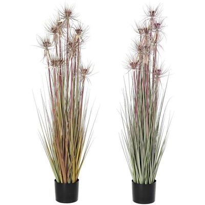 Plante Décorative DKD Home Decor Vert Marron PVC - 2 Unités Plante Décorative DKD Home Decor Vert Marron PVC - 2 Unités