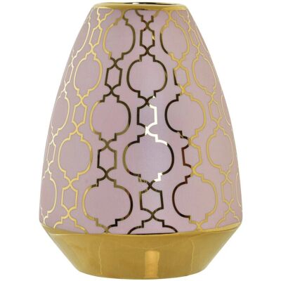 DKD Home Decor Vase - Pink Golden Oriental - Porzellan - 18x18x24 cm DKD Home Decor Vase - Pink Golden Oriental - Porzellan - 18x18x24 cm