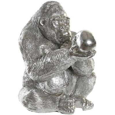 Fijalo Meti FD194725 - Silbergraue Resin-Gorillastatue Fijalo Meti FD194725 - Silbergraue Resin-Gorillastatue