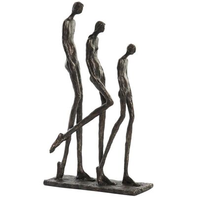 Figurine décorative moderne en résine cuivre - Art décoratif Figurine décorative moderne en résine cuivre - Art décoratif