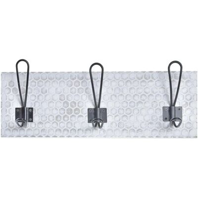 DKD HOME DECOR Porte-manteaux Muraux - Métal Urbain MDF 40x7x18cm DKD HOME DECOR Porte-manteaux Muraux - Métal Urbain MDF 40x7x18cm