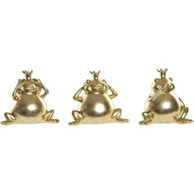 DKD HOME DECOR Resin Kikker Set - Decoratieve Figuren DKD HOME DECOR Resin Kikker Set - Decoratieve Figuren