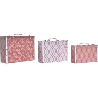 DKD Home Decor - Ensemble de 3 Boîtes Décoratives - 40x31x15cm DKD Home Decor - Ensemble de 3 Boîtes Décoratives - 40x31x15cm