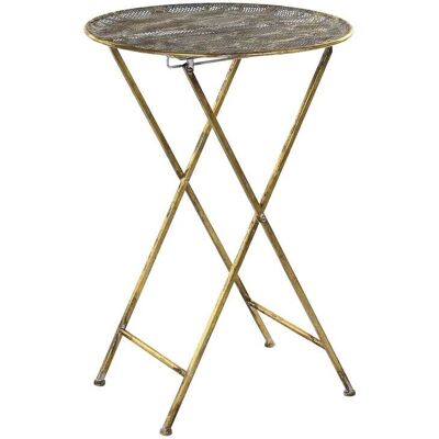 Stolik boczny DKD Home Decor Metaliczny Biały Arab - Stolik boczny Stolik boczny DKD Home Decor Metaliczny Biały Arab - Stolik boczny