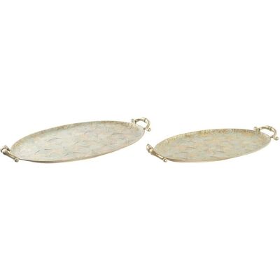 DKD Home Decor Centre de Table Doré Arabe - Centre DKD Home Decor Centre de Table Doré Arabe - Centre