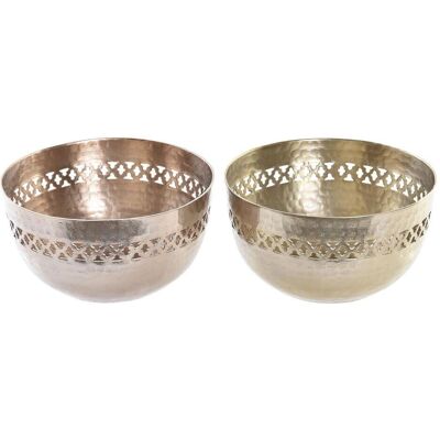 Centre de Table DKD Home Decor Cuivre et Aluminium - Centre de Table Centre de Table DKD Home Decor Cuivre et Aluminium - Centre de Table